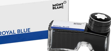 Montblanc - Botella de tinta para pluma (60 ml), color azul🥇▷ ▷•• 2020••